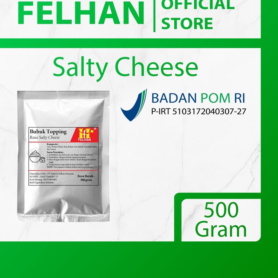 

Promo | KF7 | FELHAN - Bubuk Topping Minuman Salty Cheese (500 gram)
