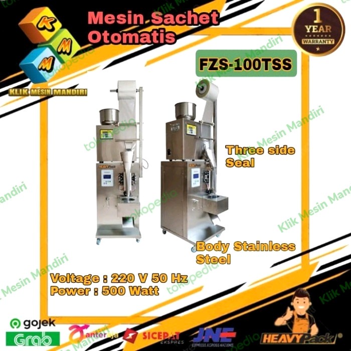 MESIN PACKAGING SACHET GRANULE POWDER 100GR FZS-100TSS HEAVYPACK