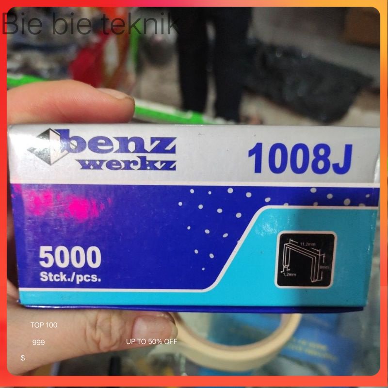 

ISI STAPLES U 1008J ( UNTUK STAPLES KOMPRESOR ) .bie bie Teknik
