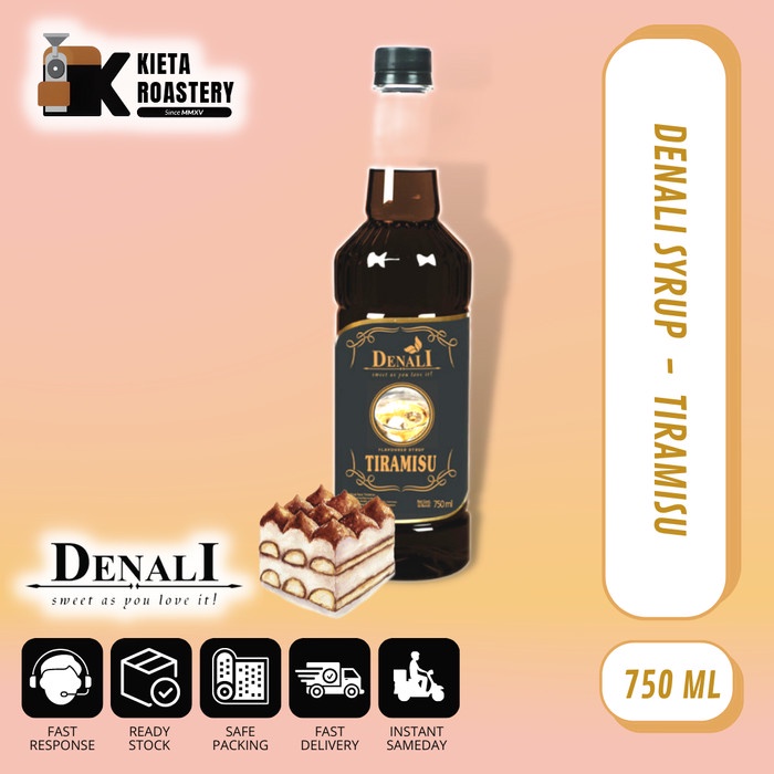 

SYRUP DENALI FLAVOR TIRAMISU 750ML