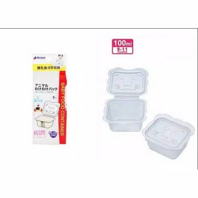 Richell Food Container 100ml dan 150ml (New)