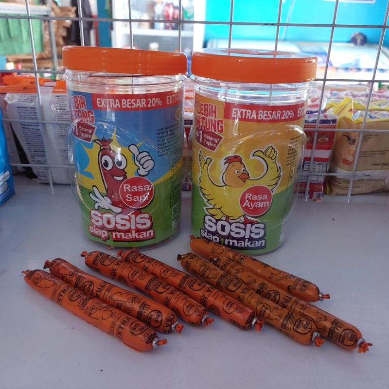 

Sosis SONICE 1 Toples isi 24 Sosis Siap Makan