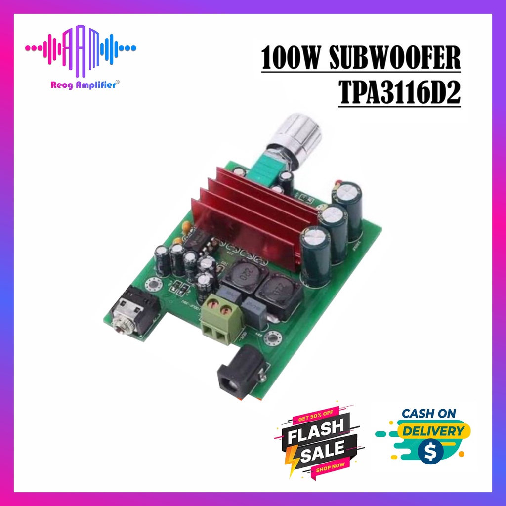 Power TPA3116D2 100w Mono Subwoofer XR-163 TPA3116 Digital Audio Amplifier Class D
