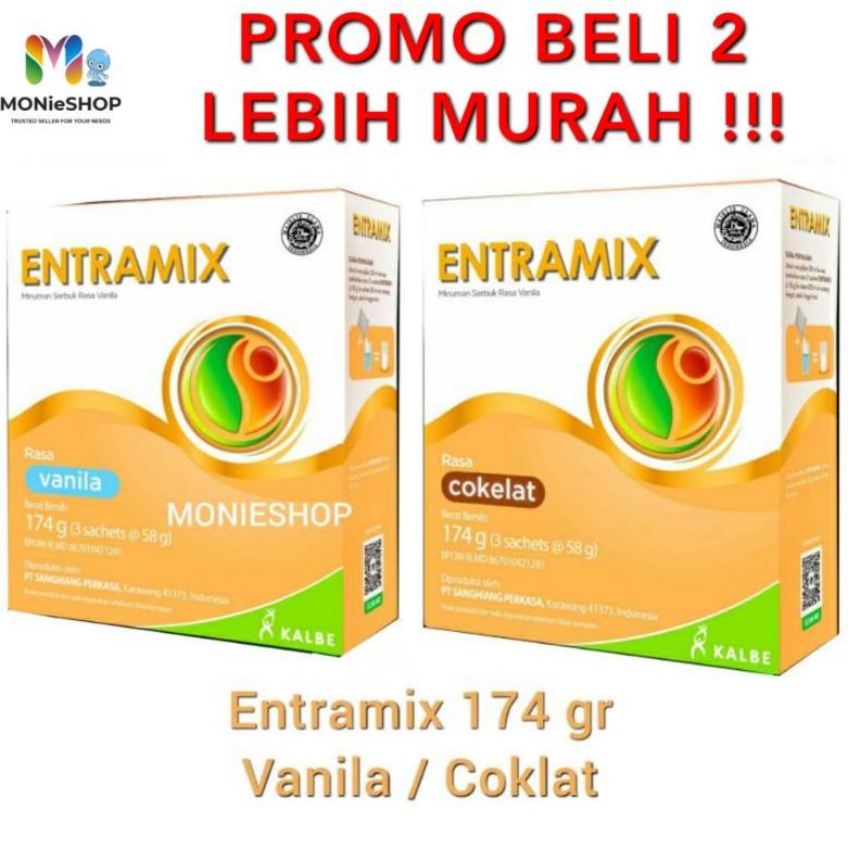 

Susu Entramix Vanila coklat 174gr/ Susu Entramix GM7FO51100