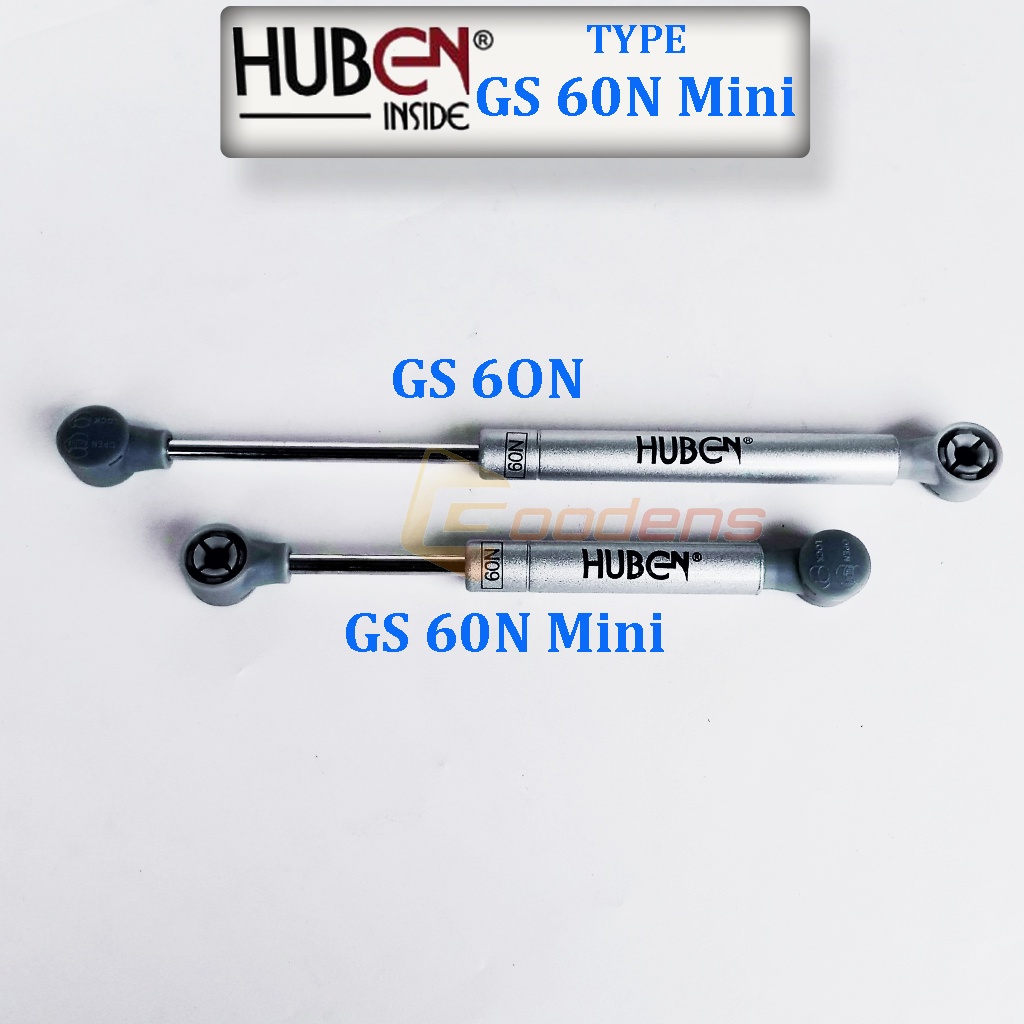 Huben GS-60-N Mini Gas Spring Mini hidrolik kitchen set, jok motor