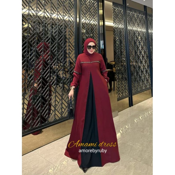 GAMIS MEWAH/GAMIS AMAMI SWAROAKY/AMORE BY RUBY ORIGINAL