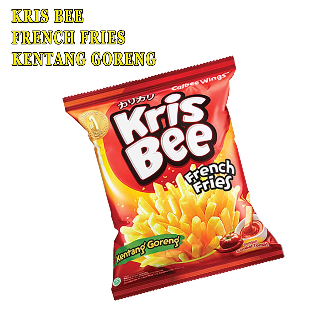 kentang goreng* kris bee* ciki* 65g