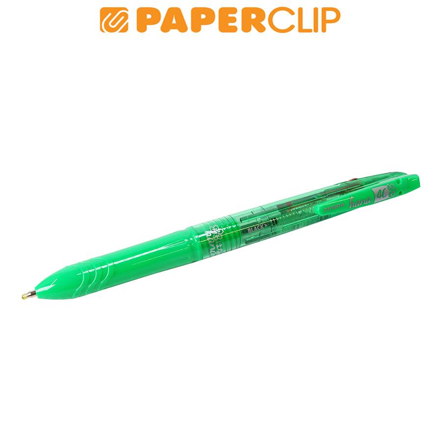 

BALLPOINT / PEN ZEBRA HANA 4C GREEN SEMIGEL