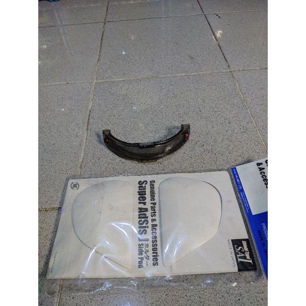 mouthpad arai dan sidepos arai rr5