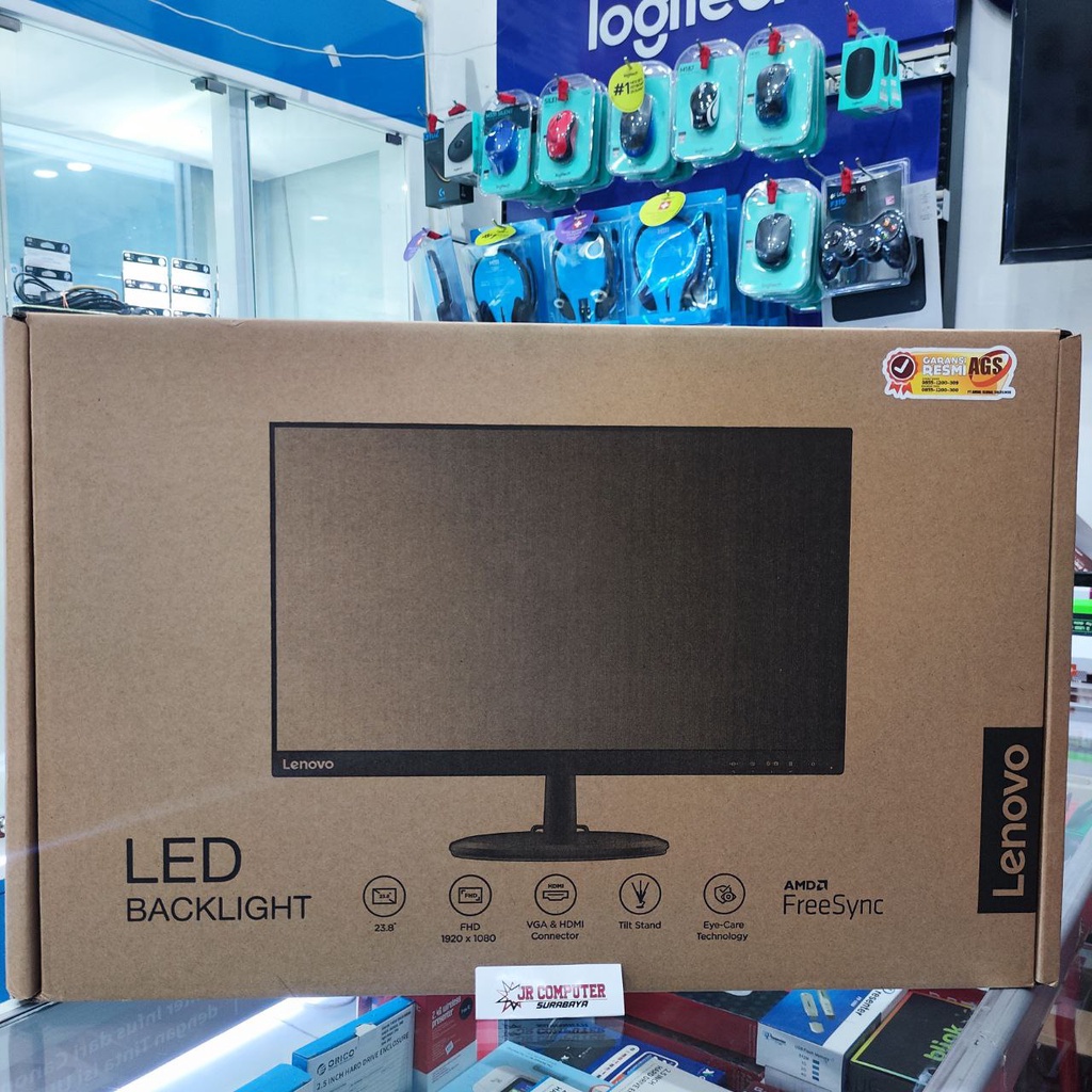 MONITOR LENOVO D24-20 FHD 75Hz