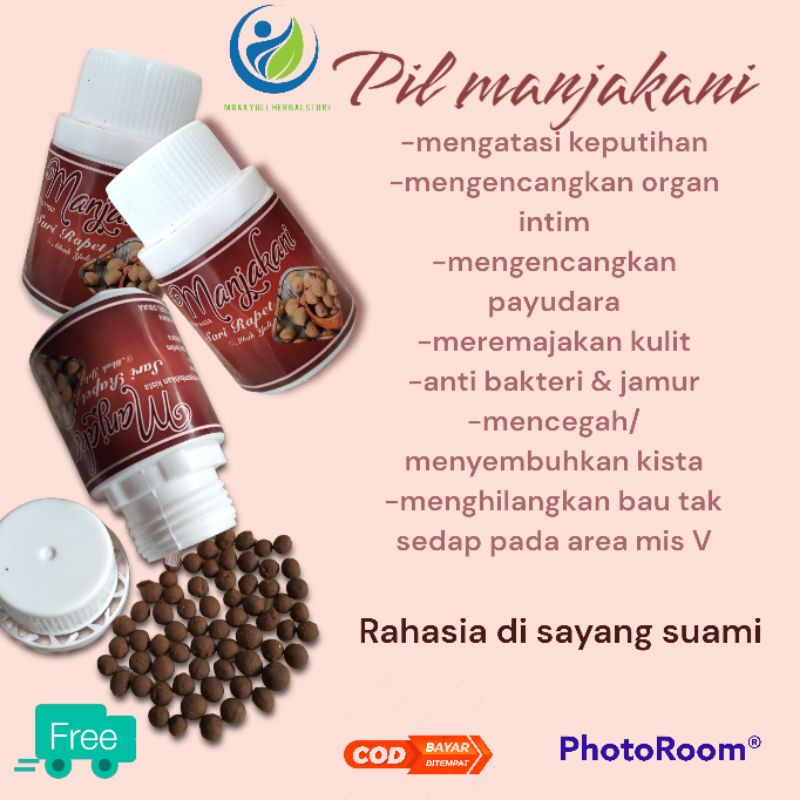 JAMU MANJAKANI PIL (sari rapet)