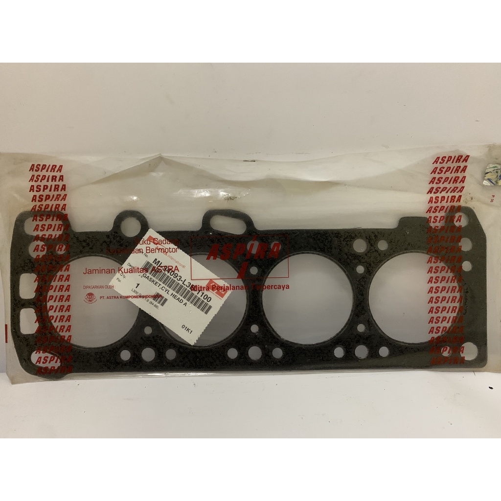 Paking Perpak Deksel Gasket Cylinder Head Mitsubishi L 300 / L300 Deluxe Bensin 84-88 Merk Aspira
