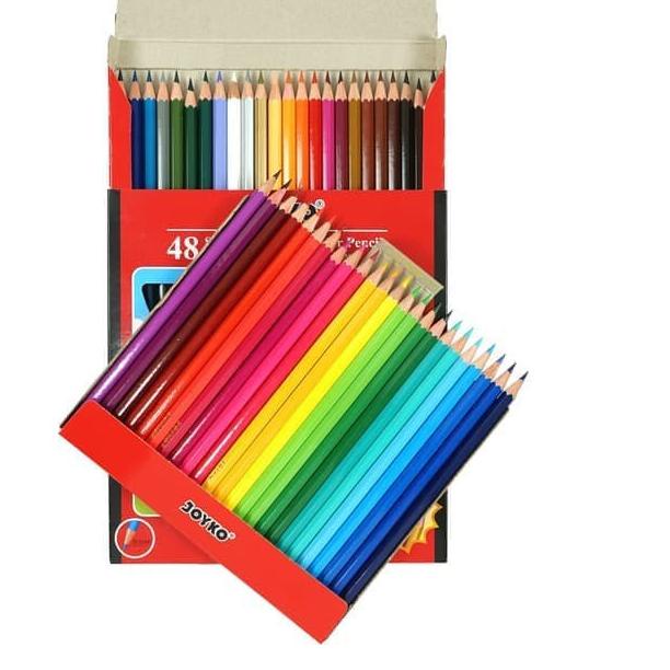 

옷 Pensil Warna 48 Joyko / Color Pencil CP-48 PB Joyko Terjangkau!!