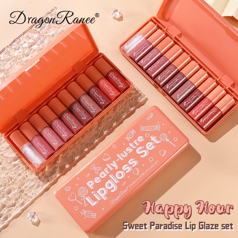 Lipgloss Dragon Ranee Set Isi 10