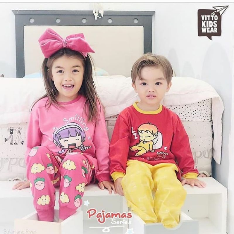 Setelan Piyama VittoKidswear Boy&Girls