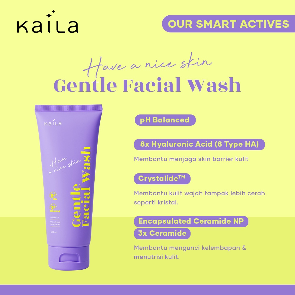 KAILA Have A Nice Skin Gentle Facial Wash - 100ml