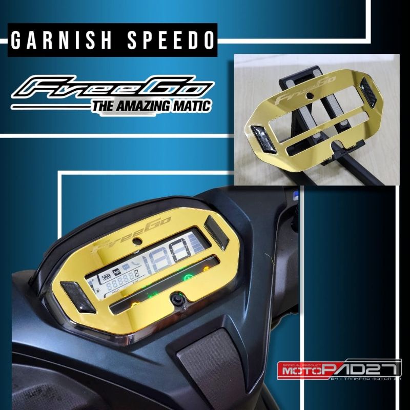 Garnish spidometer Yamaha new Freego 125 2022