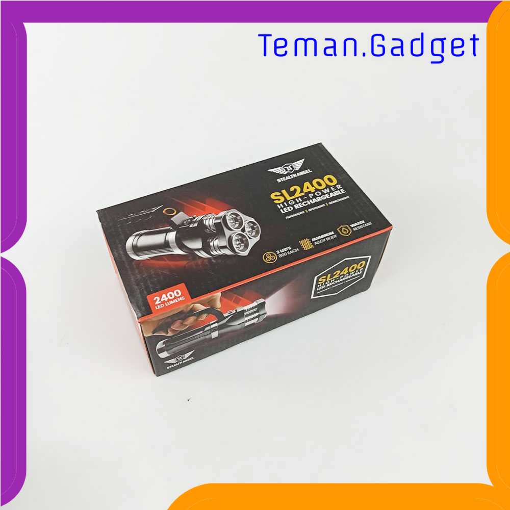TG-SNT Stealth Angel Senter LED Flashlight Rechargeable 40W 800lm - SL2400