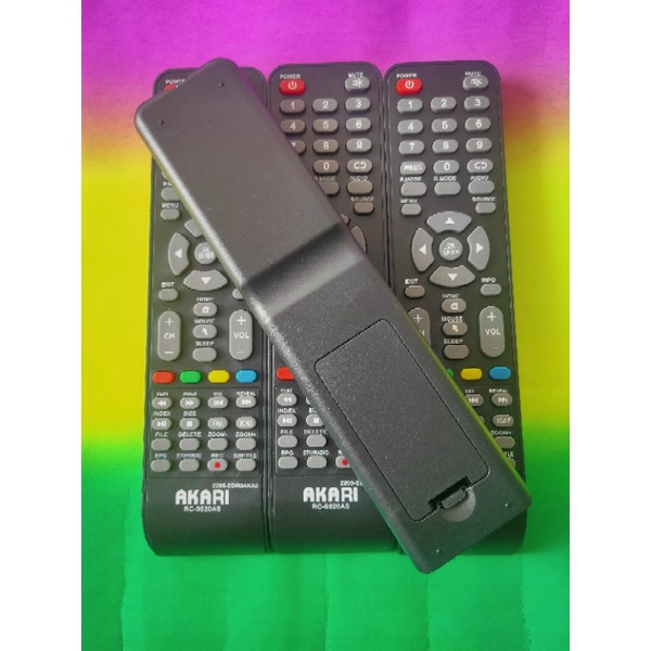 Remote TV AKARI LED LCD RC9920AS Smart TV AKARI Tombol empuk Grade ORI