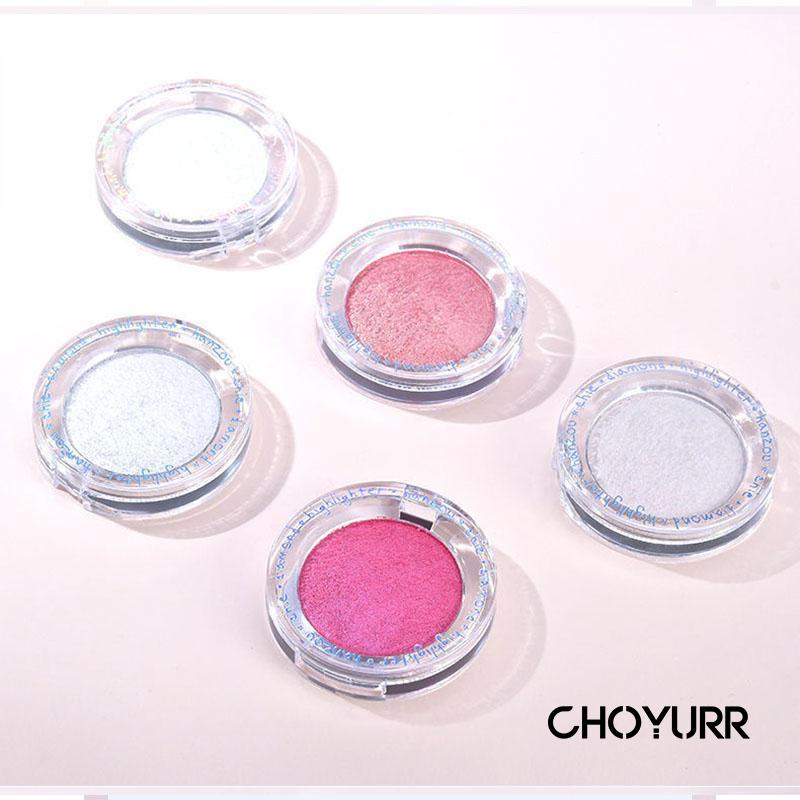 【COD】3 In 1 Blush On Cheek Blossom / Highlighting Pearlescent / Eyeshadow Shimmery Pressed Sweet Face Cheek Natural Tahan Lama-CH