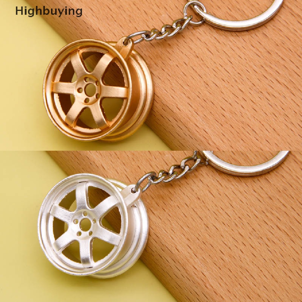 Hbid Gantungan Kunci Hub Modifikasi Mobil Tuas Manual Car Metal Keychain Turbo Gear Pendant Glory