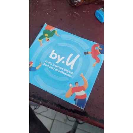 kartu Perdana Byu bekas pakai