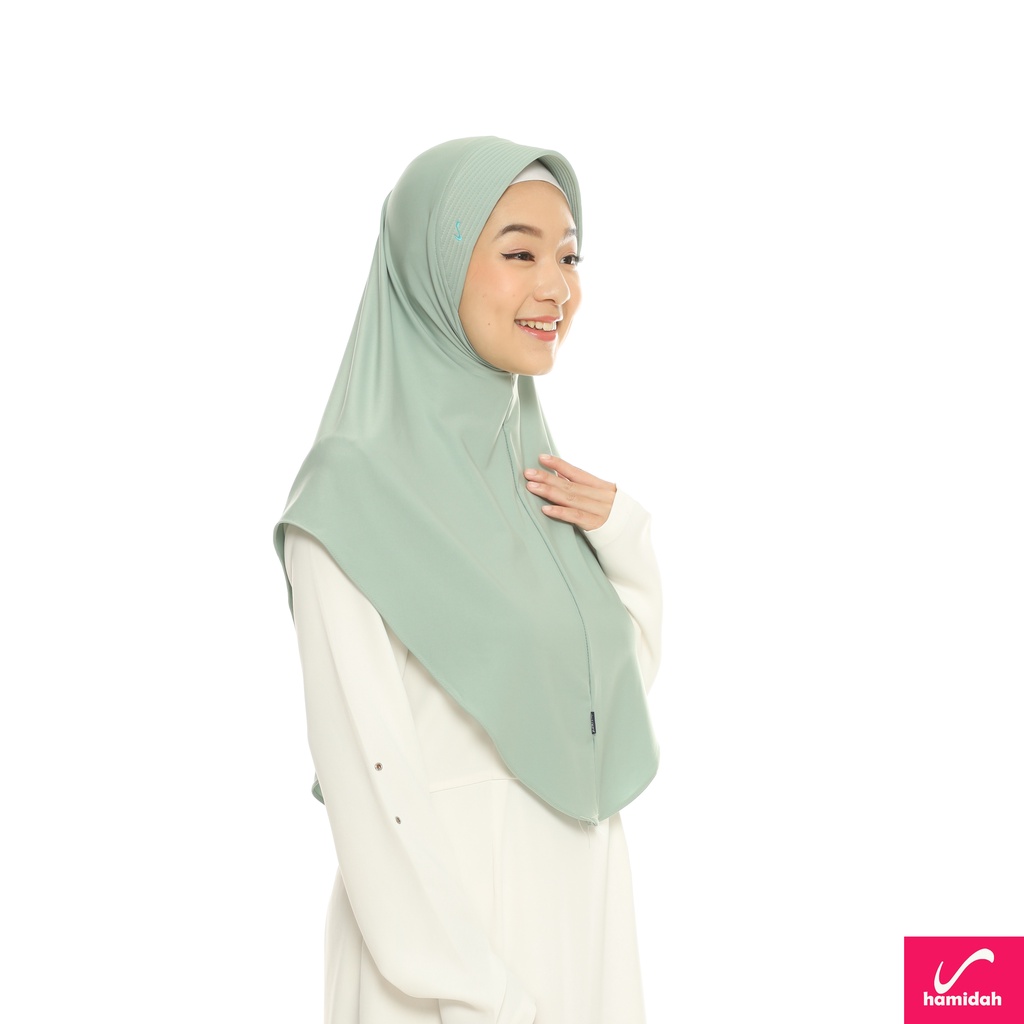 BERGO HAMIDAH PINGUIN JERSY HIJAB SPORT HIJAB OLAHRAGA (hamidah ORI)