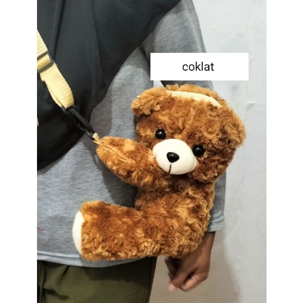 tas boneka beruang rangkul.tas anak / dewasa