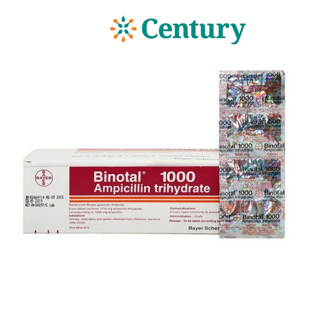 BINOTAL 1000 MG 1 STRIP ISI 5 TABLET / ANTIBIOTIK
