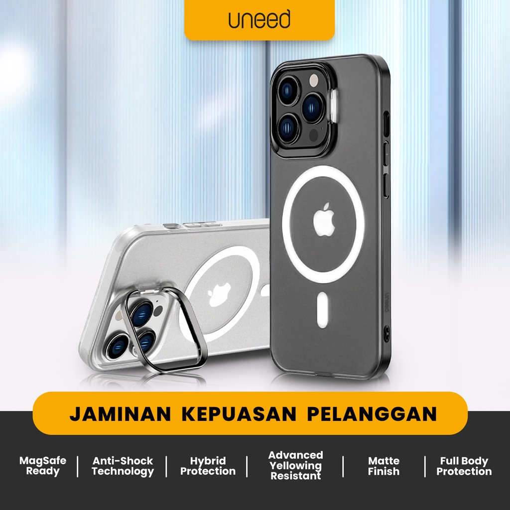 Uneed Kristal Hybrid Magsafe Case iPhone 12 13 14 Pro Max Plus- UPC812