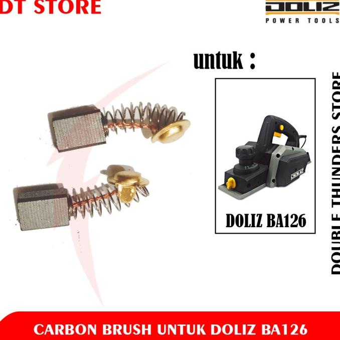 NETT Doliz BA126 Carbon Brush / Arang / CB / Mesin Serut Kayu dthund33 Ayo Beli