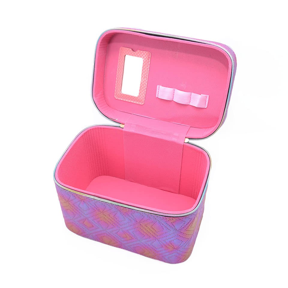 TERLARIS COD!!! Beauty Cosmetic Case / Box Kosmetik Kosmetic Make Up Import Motif diamond 91051