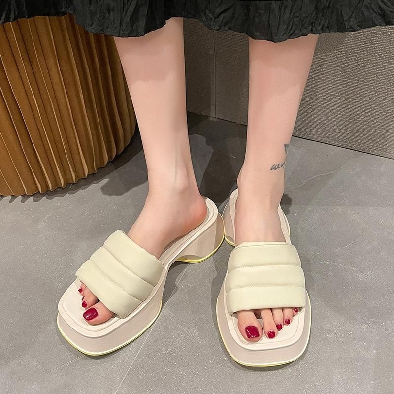 [COD] 2113 Sandal Wanita Import Slip On