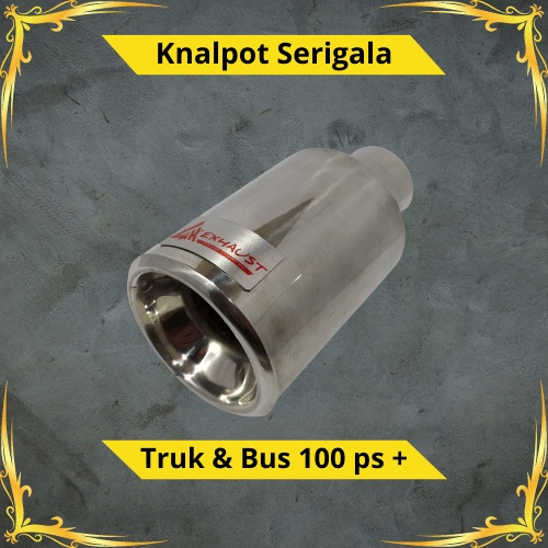 KNALPOT SRIGALA TRUK SOLAR TURBO CANTER HINO300 DYNA ELF MARUTI