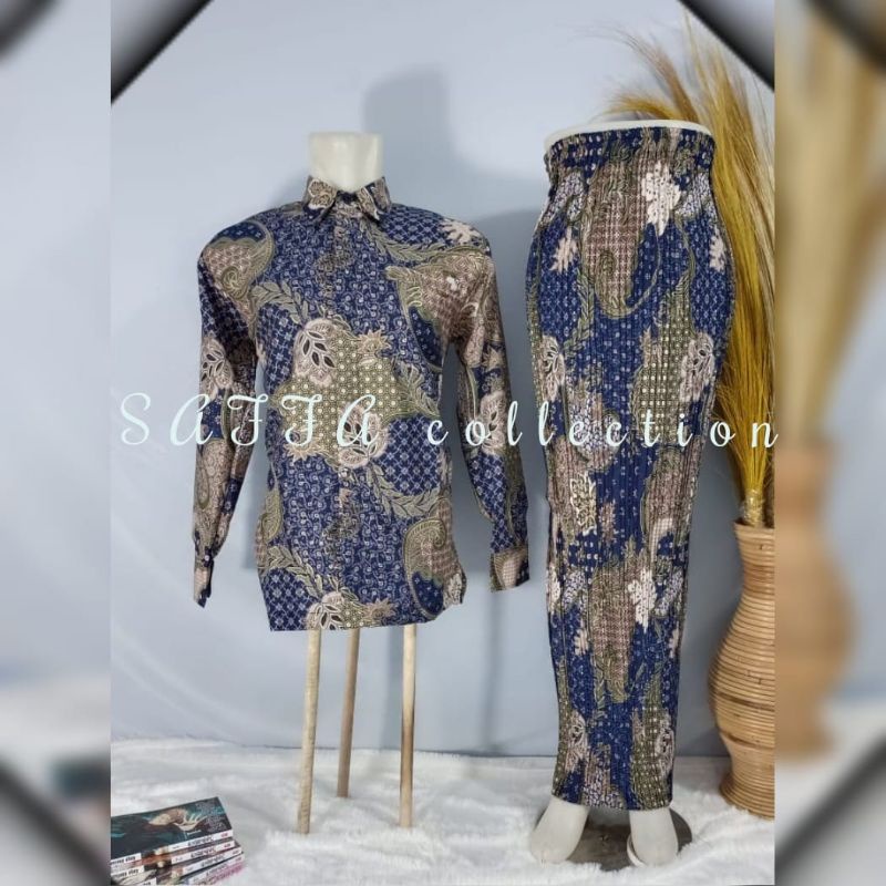 kemeja batik couple terbaru / batik couple / couple / couple rok