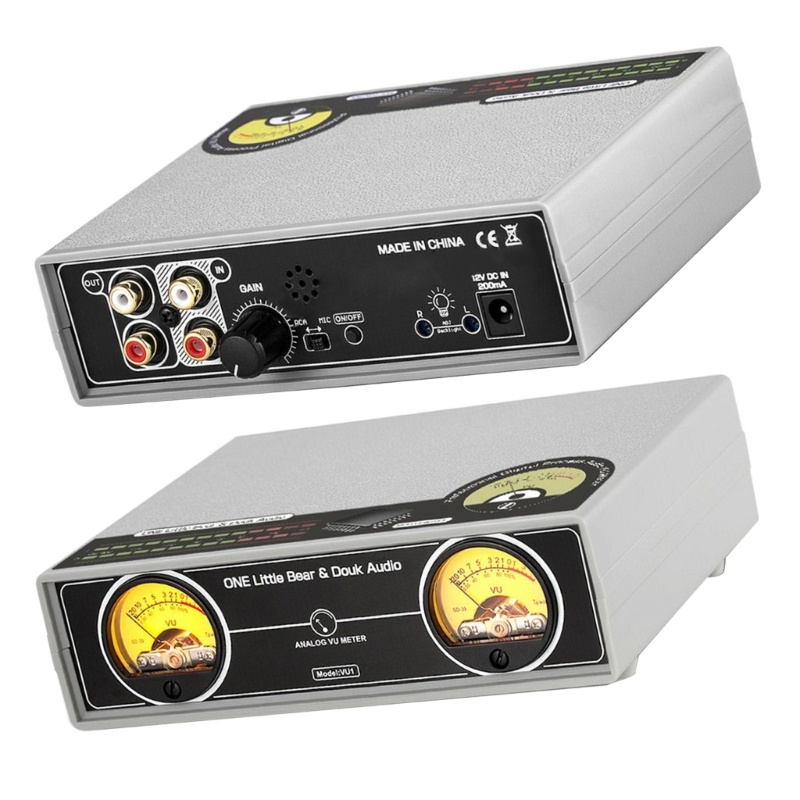 Zzz VU1 Analog-VU Meter Indikator Level Suara Dengan DB-Panel Display Switcher