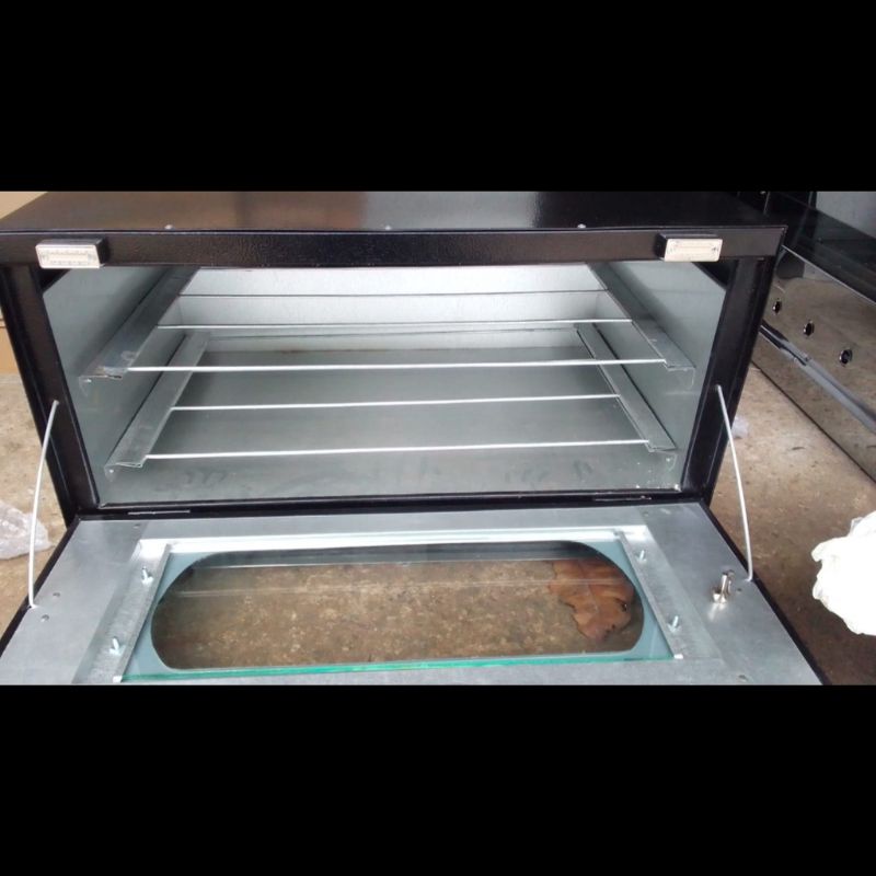 OVEN TANGKRING KOMPOR 2 TUNGKU UJURAN 60X40X36 / OVEN KOMPOR UKURAN BESAR / OVEN PANGGANGAN ROTI DAN KUE