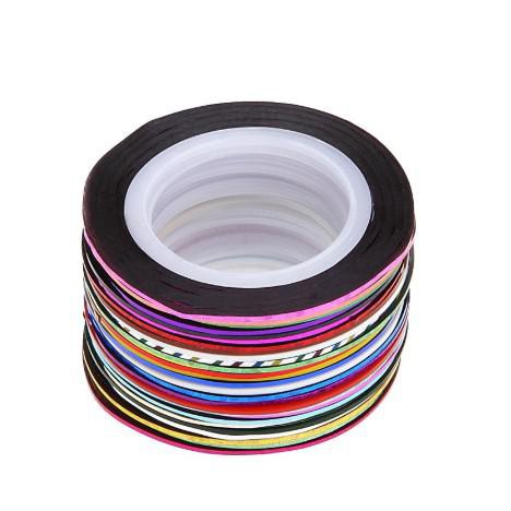 1mm Stiker Tape Adhesive untuk Dekorasi Nail Art DIY