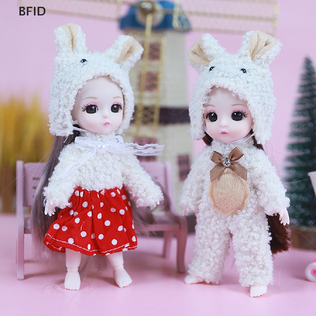 [BFID] 1set 16cm Baju Boneka Rok Universal Pakaian Anak Perempuan Mainan Aksesoris Hadiah [ID]