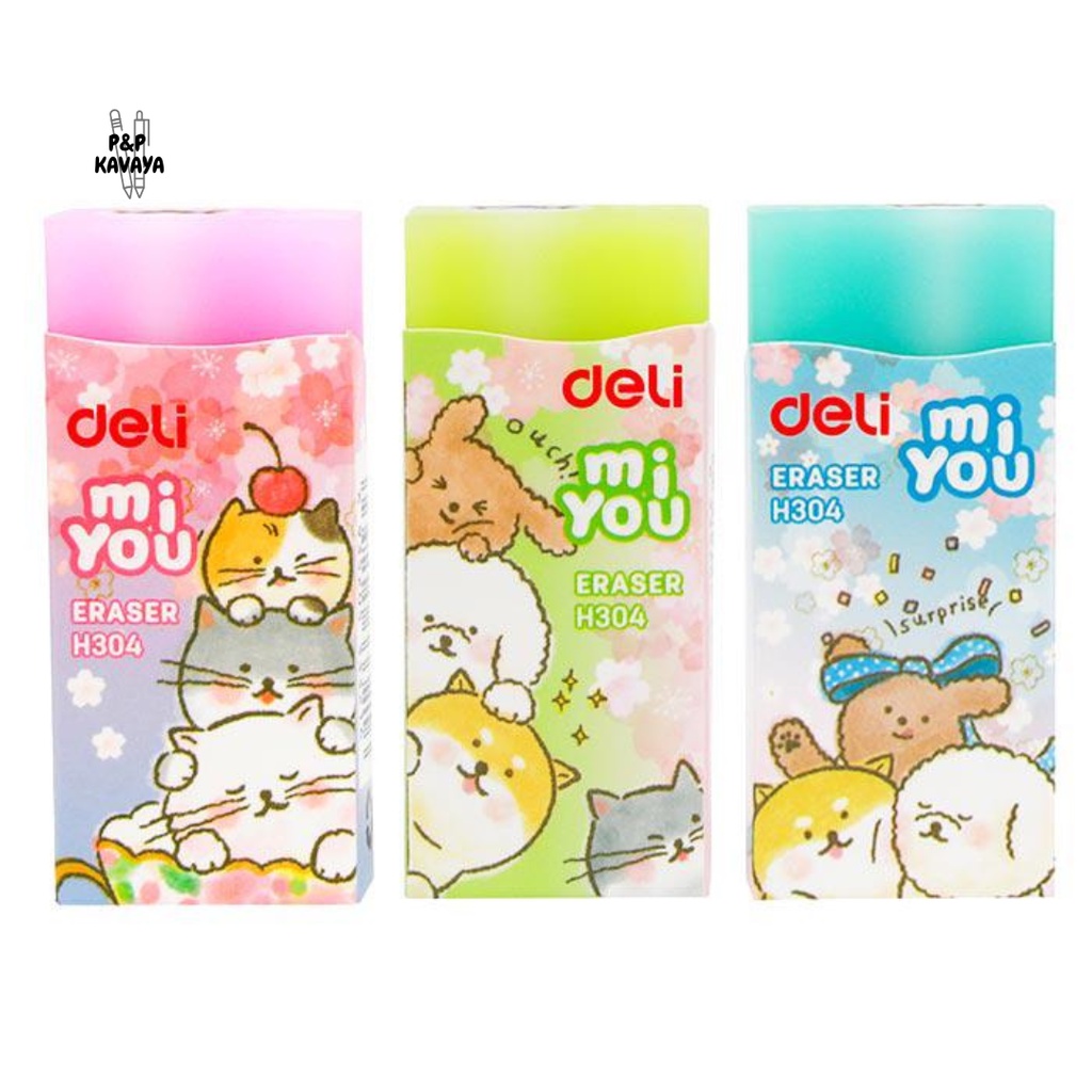 

PENGHAPUS DELI MI YOU WARNA PASTEL H304