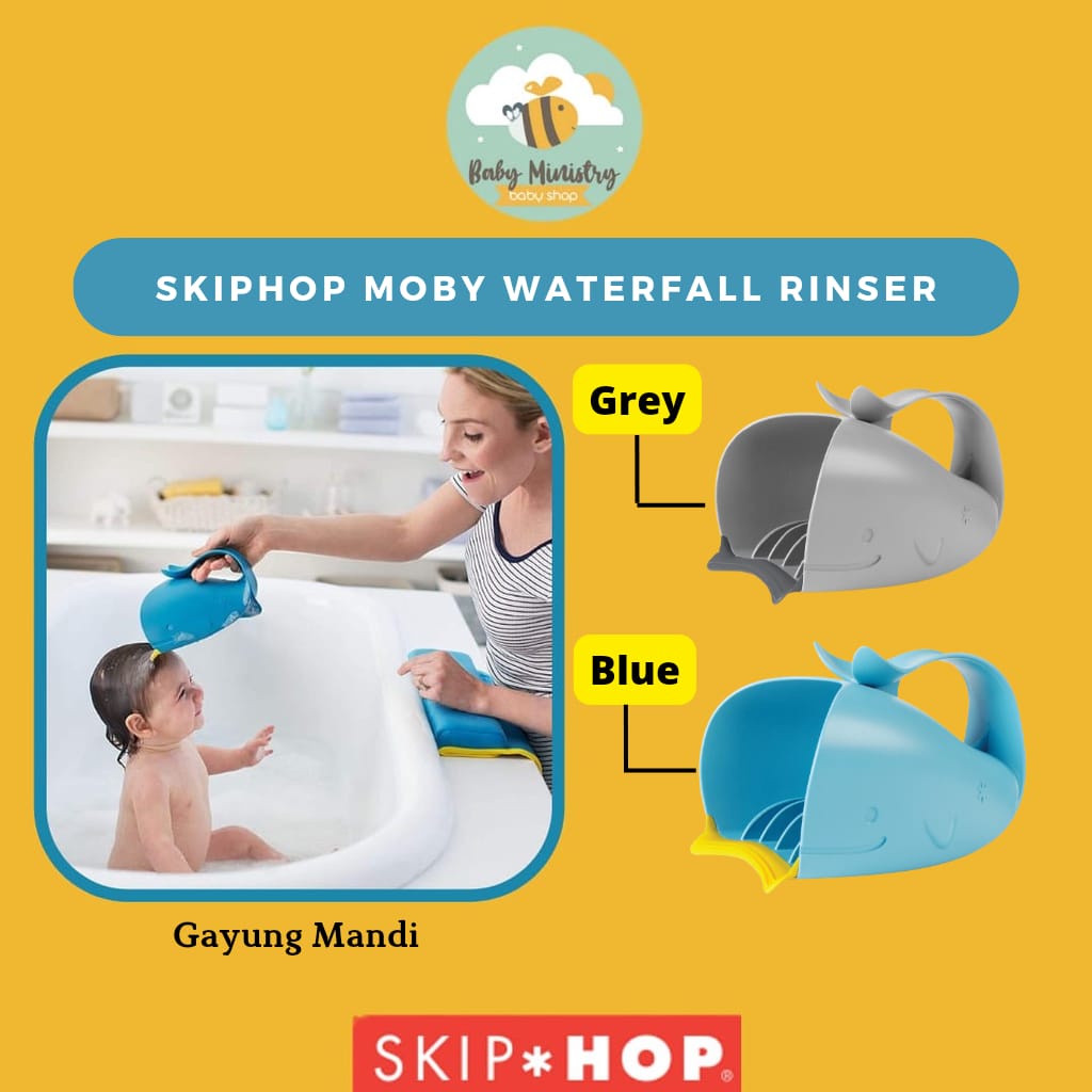 SKIP HOP MOBY WATERFALL RINSER / GAYUNG MANDI ANAK DAN BAYI/ GAYUNG / skiphop / skip hop gayung