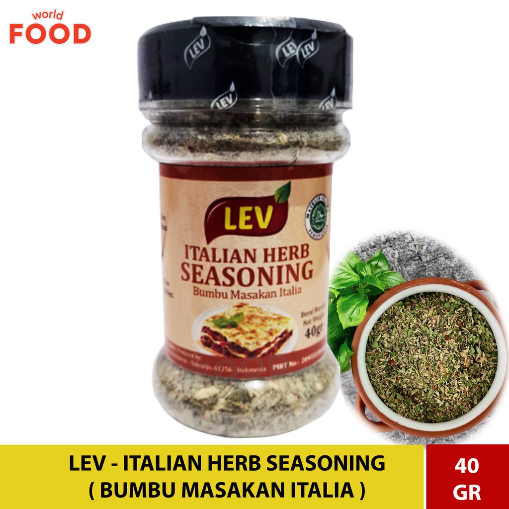 

LEV ITALIAN HERB SEASONING 40GR