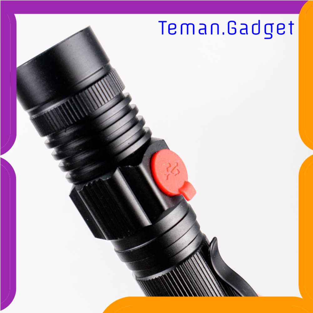 TG-SNT Pocketman Senter LED Rechargeable XML T6 + COB 1200 Lumens - P2