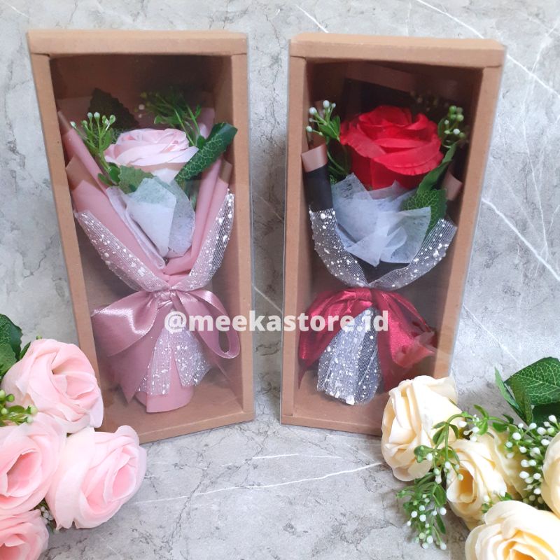 Flower Box Gift Box Bunga Hampers Buket Bunga Box Kado Cewek Kado cowok
