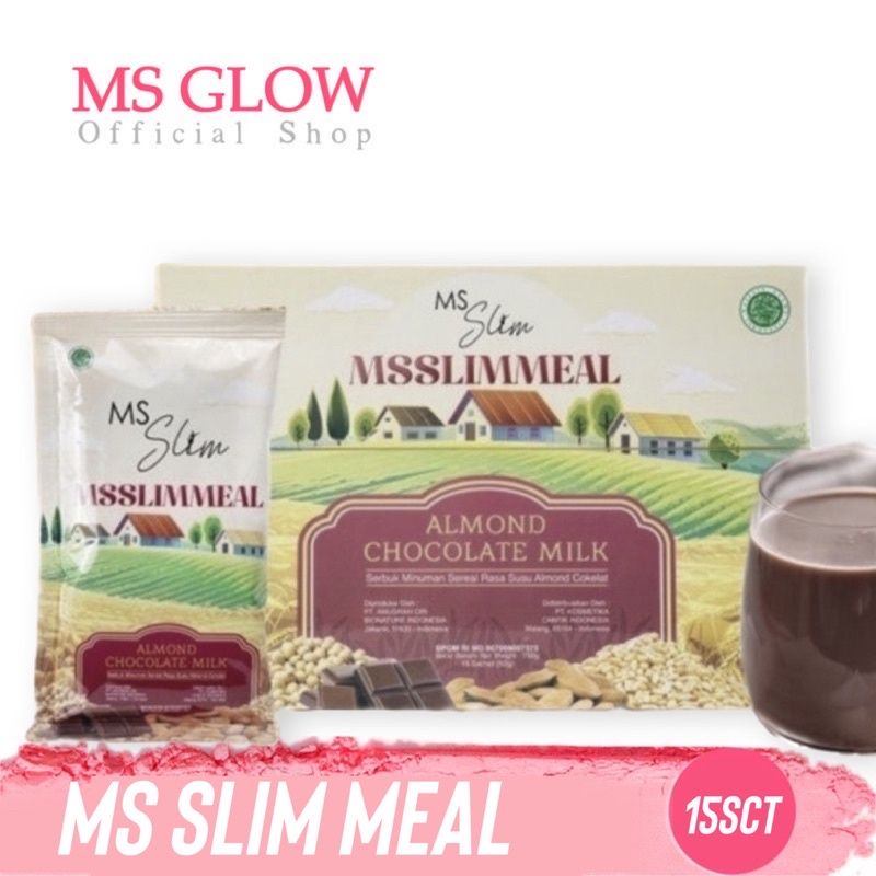 (1Sachet) Ecer Ms Meal Minuman Diet | Ms Slim Minuman Serbuk Enak MSGLOW