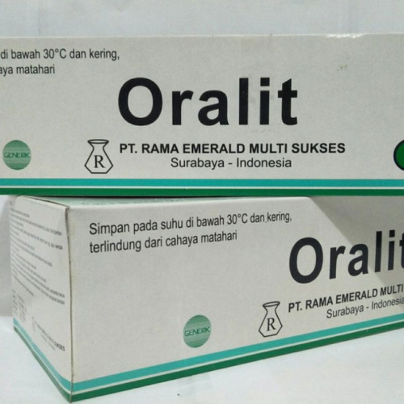 oralit rama box isi 100 sachet / oralit box / oralit murah