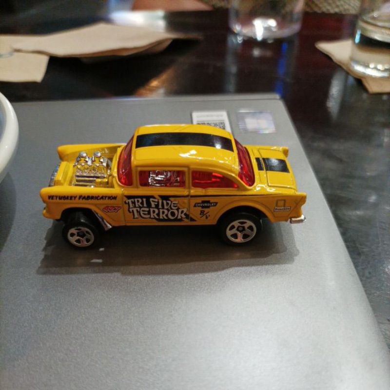 Hotwheels 55 Chevy Bel Air Gasser (unrivet)