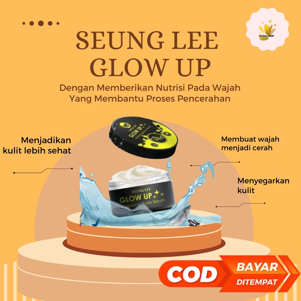 SERUM DNA SALMON SEUNG LEE GLOW UP ORIGINAL BISA COD
