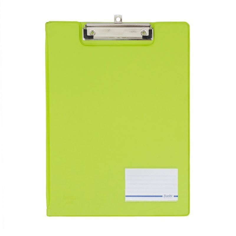 

Bantex Clipboard With Cover A4 lime 4240 65