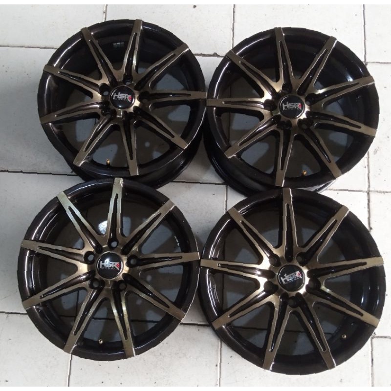 Velg Mobil Bekas KCCX(HSR) Ring 16x6,5 Pcd 5x114 ET 42 Buat Inova Serena X-Trail Xpander Brv XL7 Ert